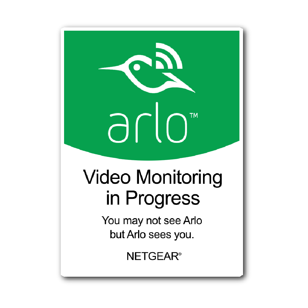 You may not see Arlo but Arlo sees you